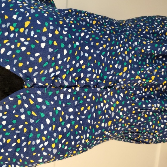 Banana Republic Navy V Neck Dress S - Picture 4 of 13